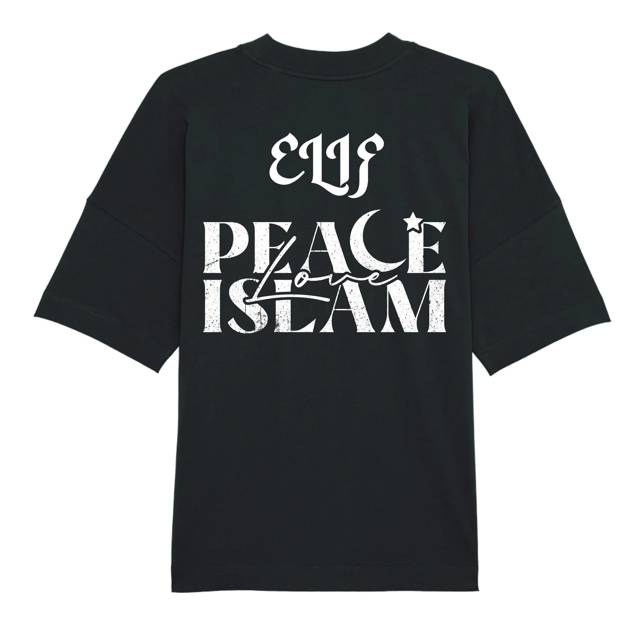 Peace Islam Oversize T-Shirt für Damen