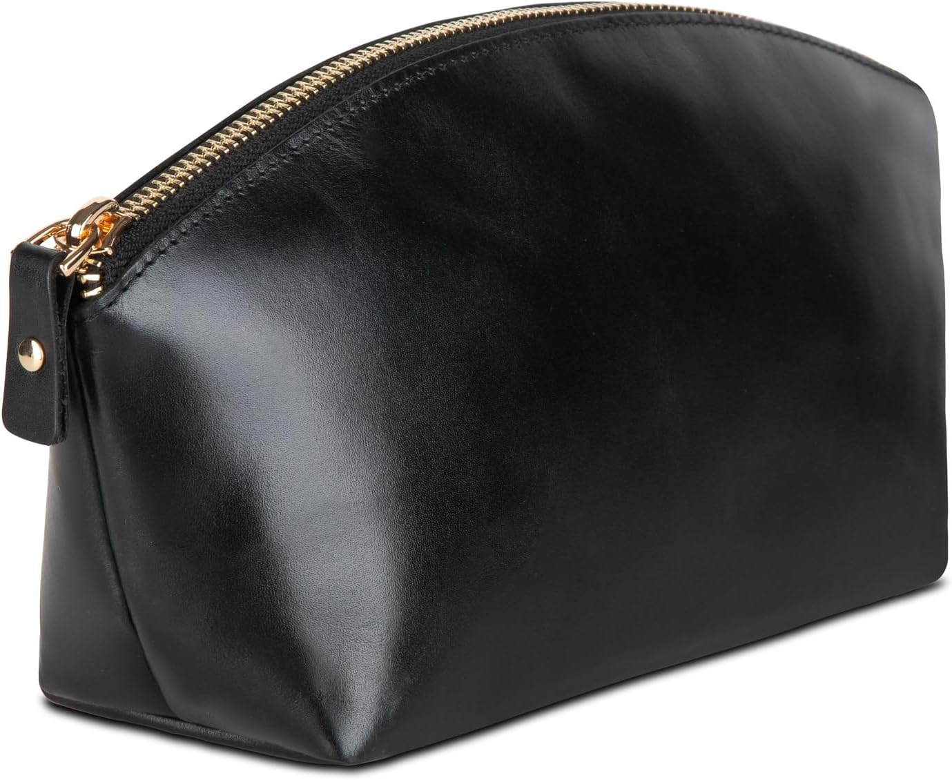 Premium Leder Kosmetiktasche Avanza Schwarz