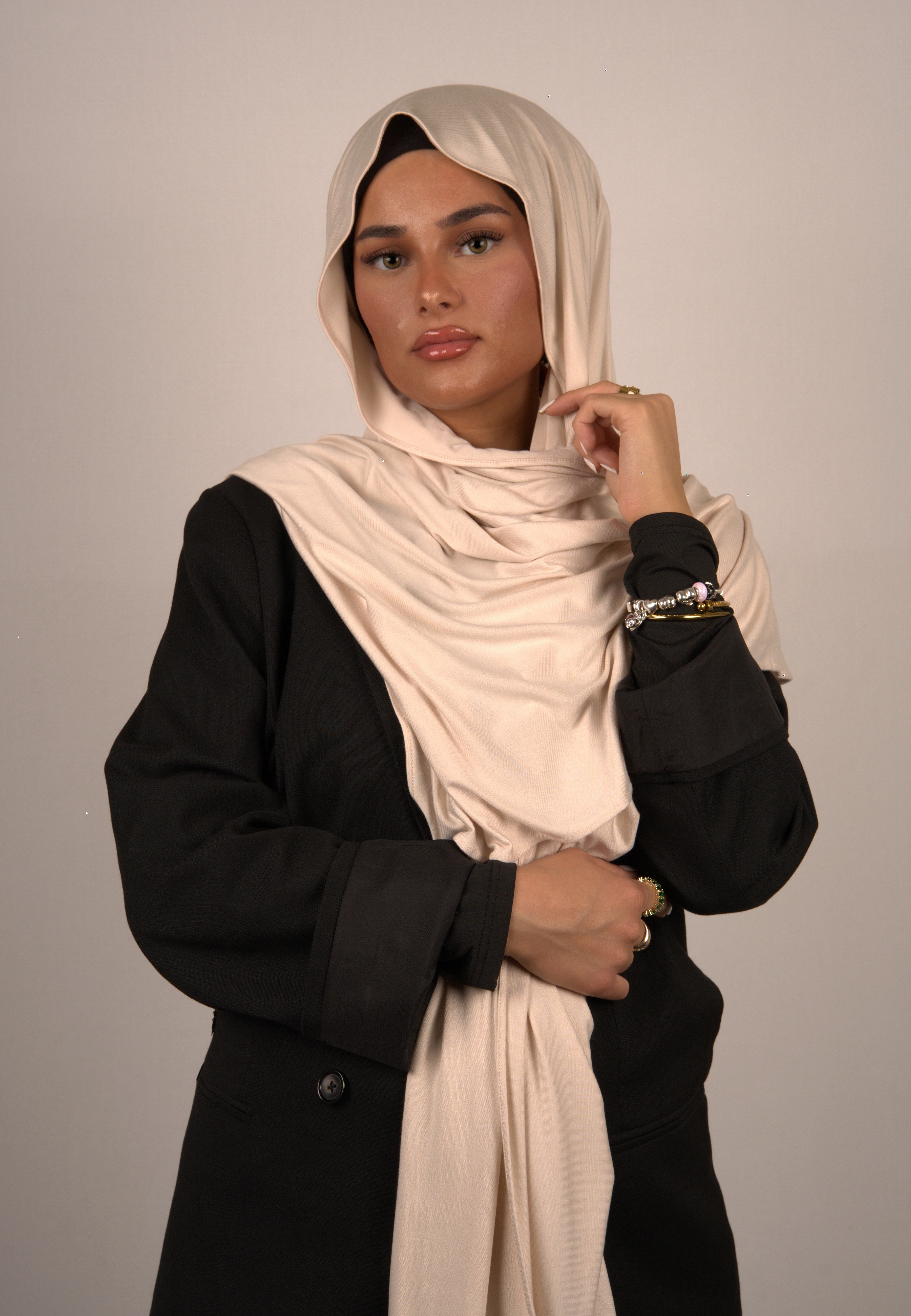 Cotton Premium Jersey Wheat