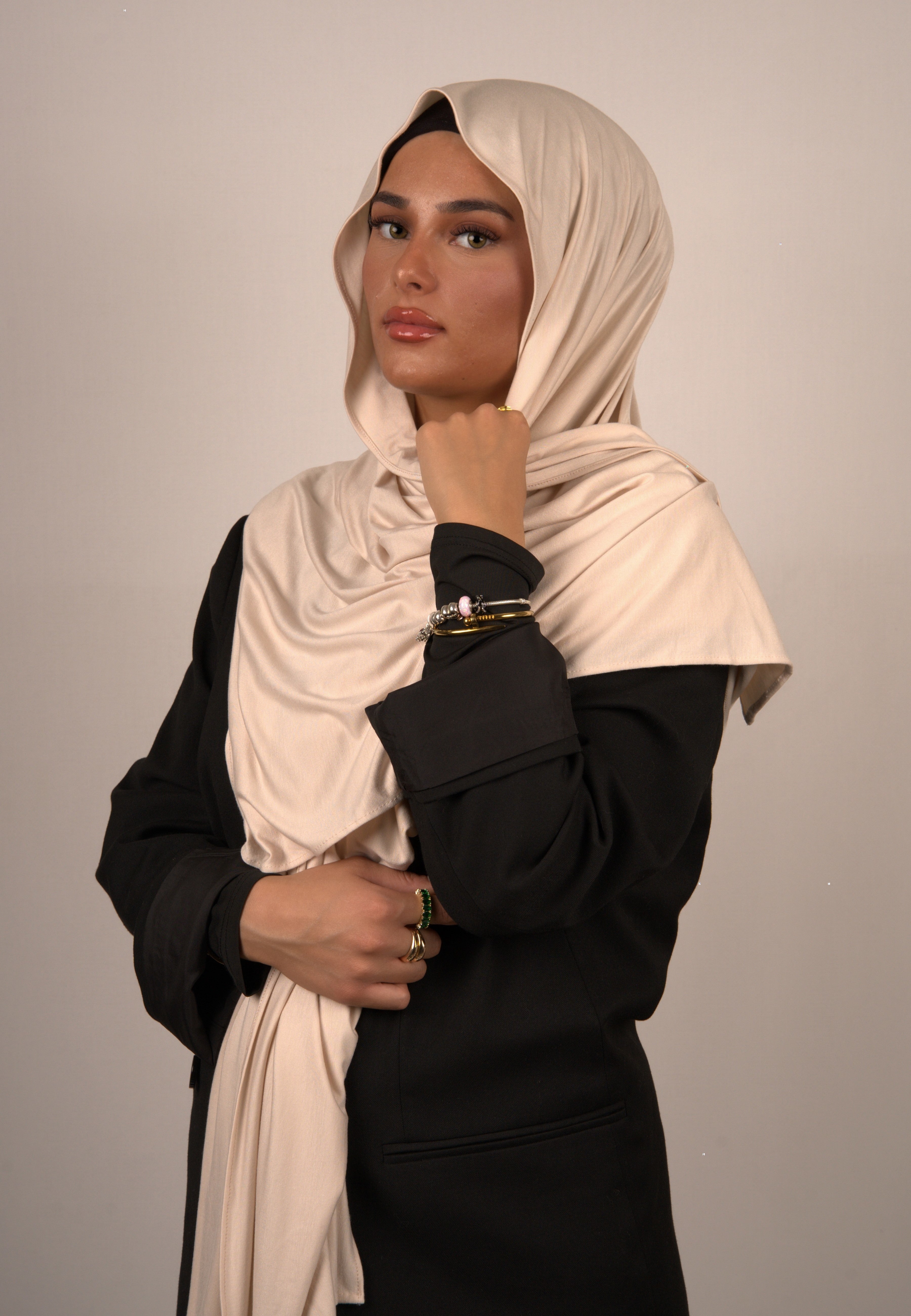 Cotton Premium Jersey Wheat