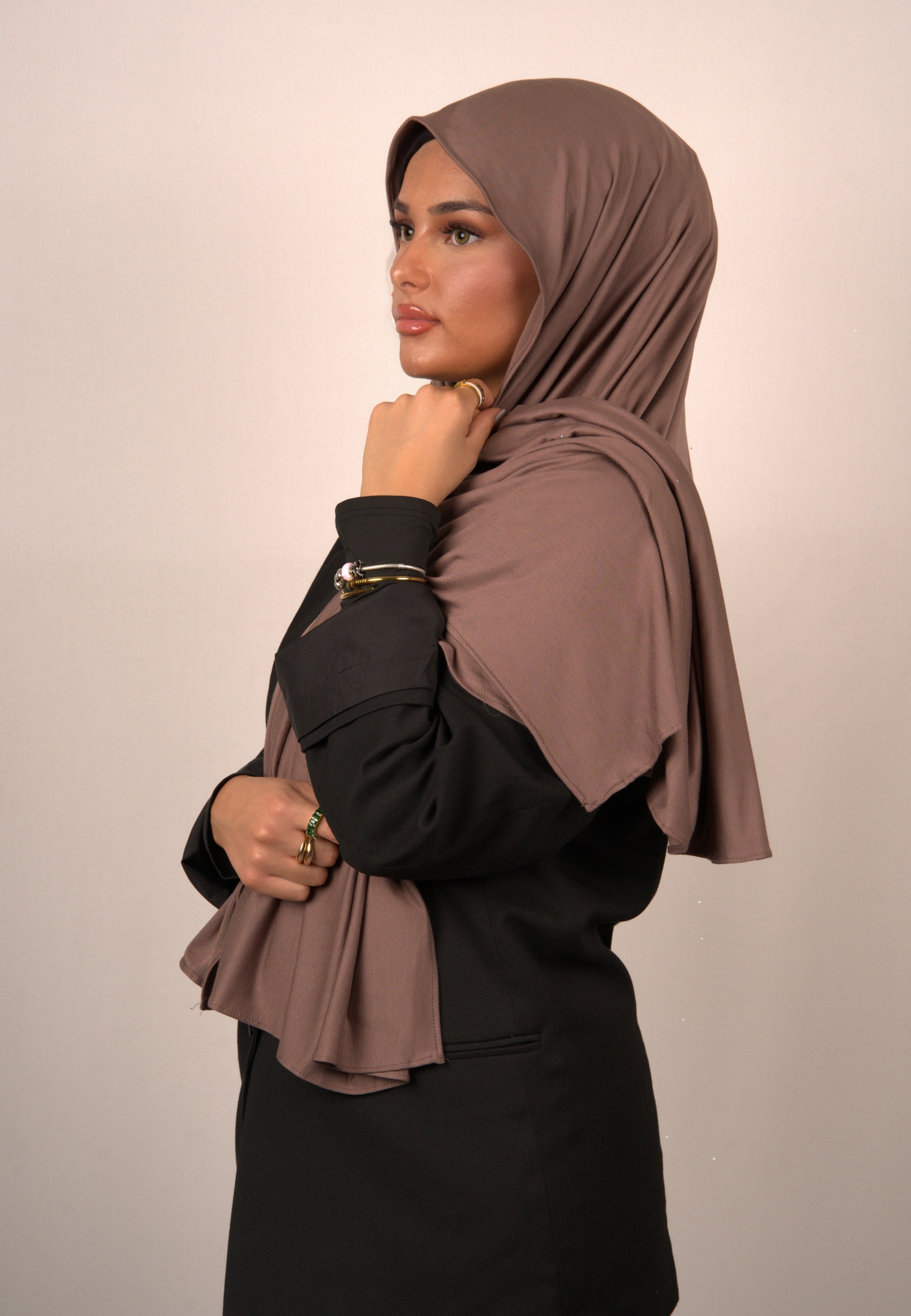 Cotton Premium Jersey Saddle Brown