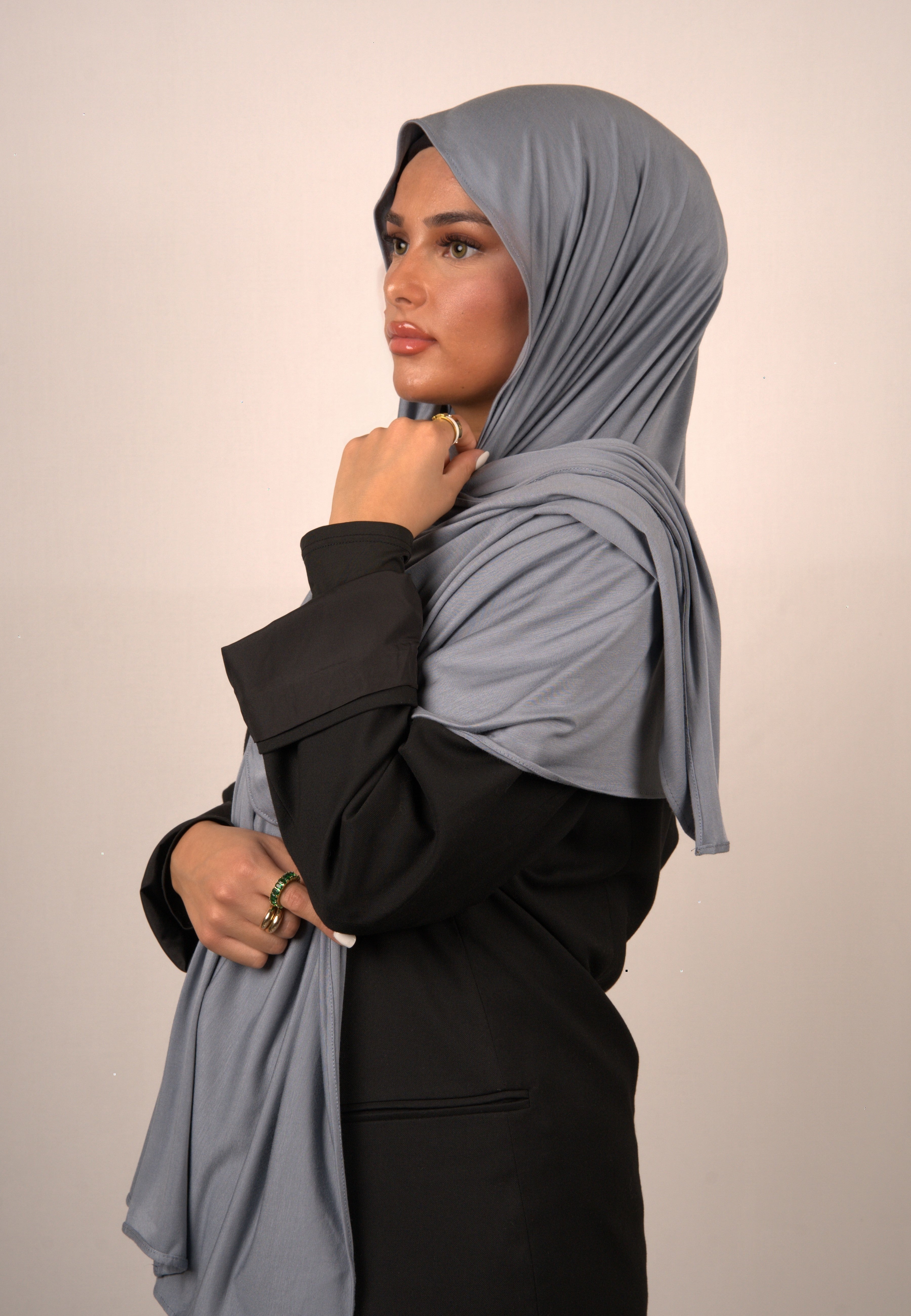 Cotton Premium Jersey Silver