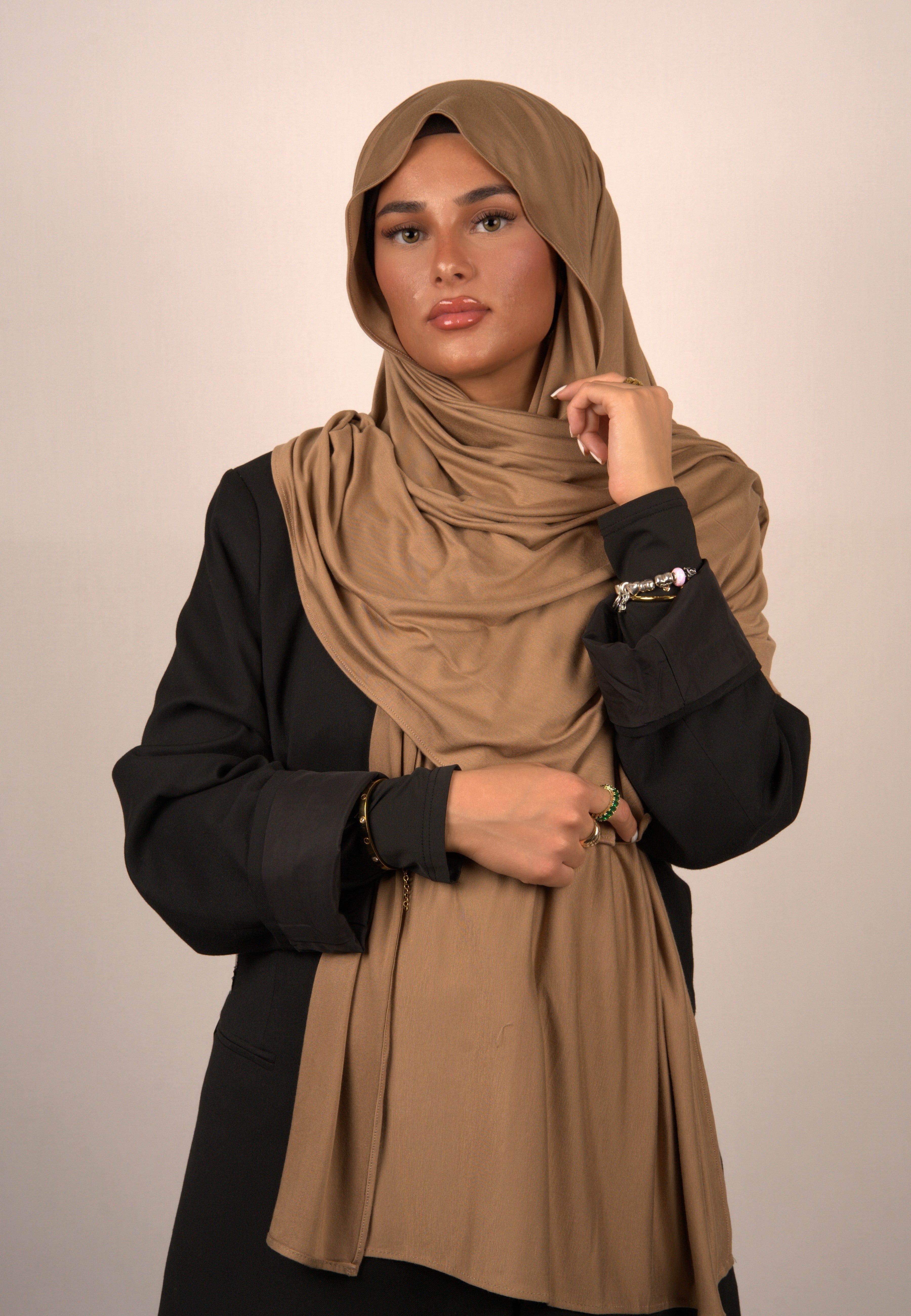 Cotton Premium Jersey Dark Salmon