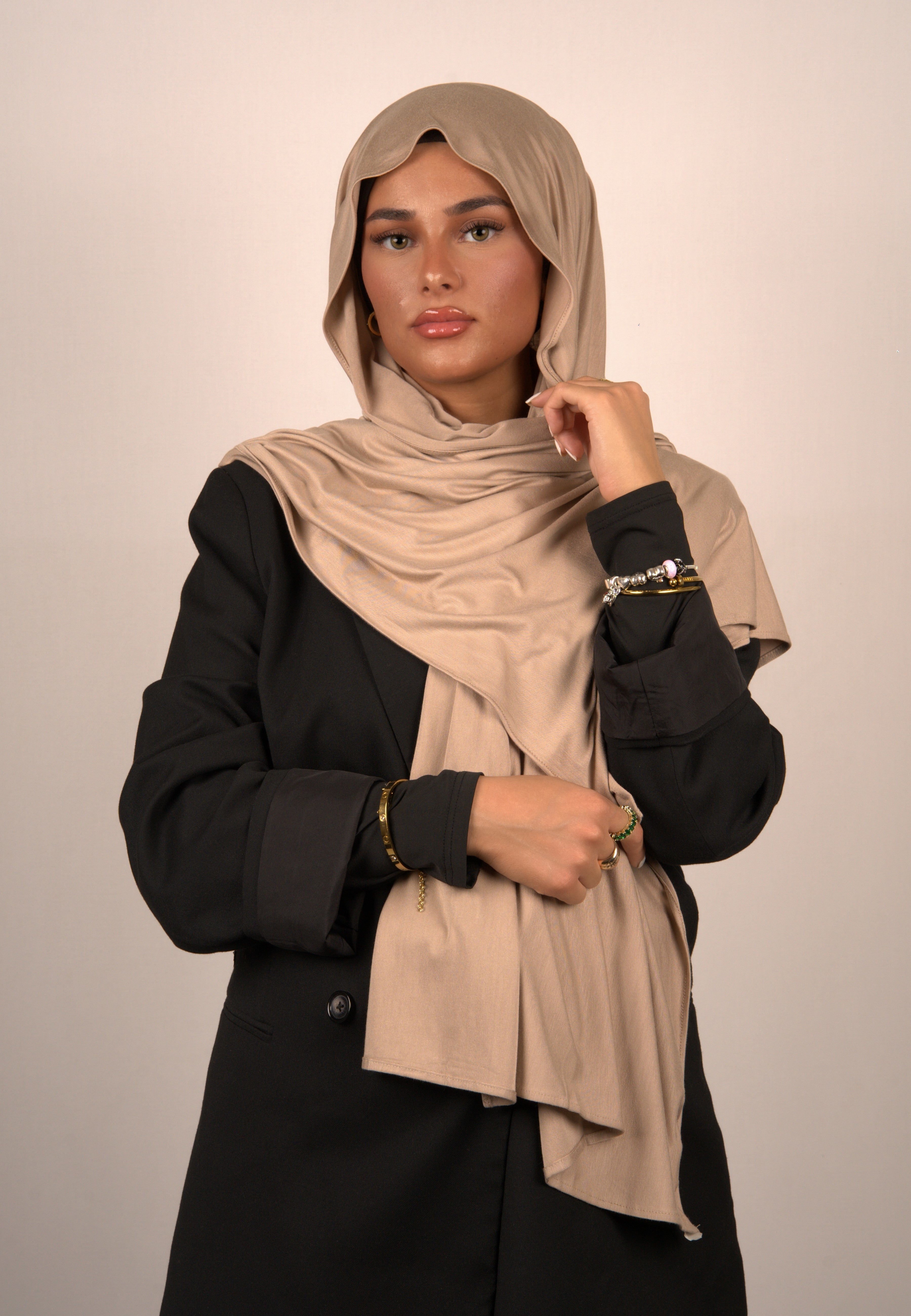 Cotton Premium Jersey Wheat