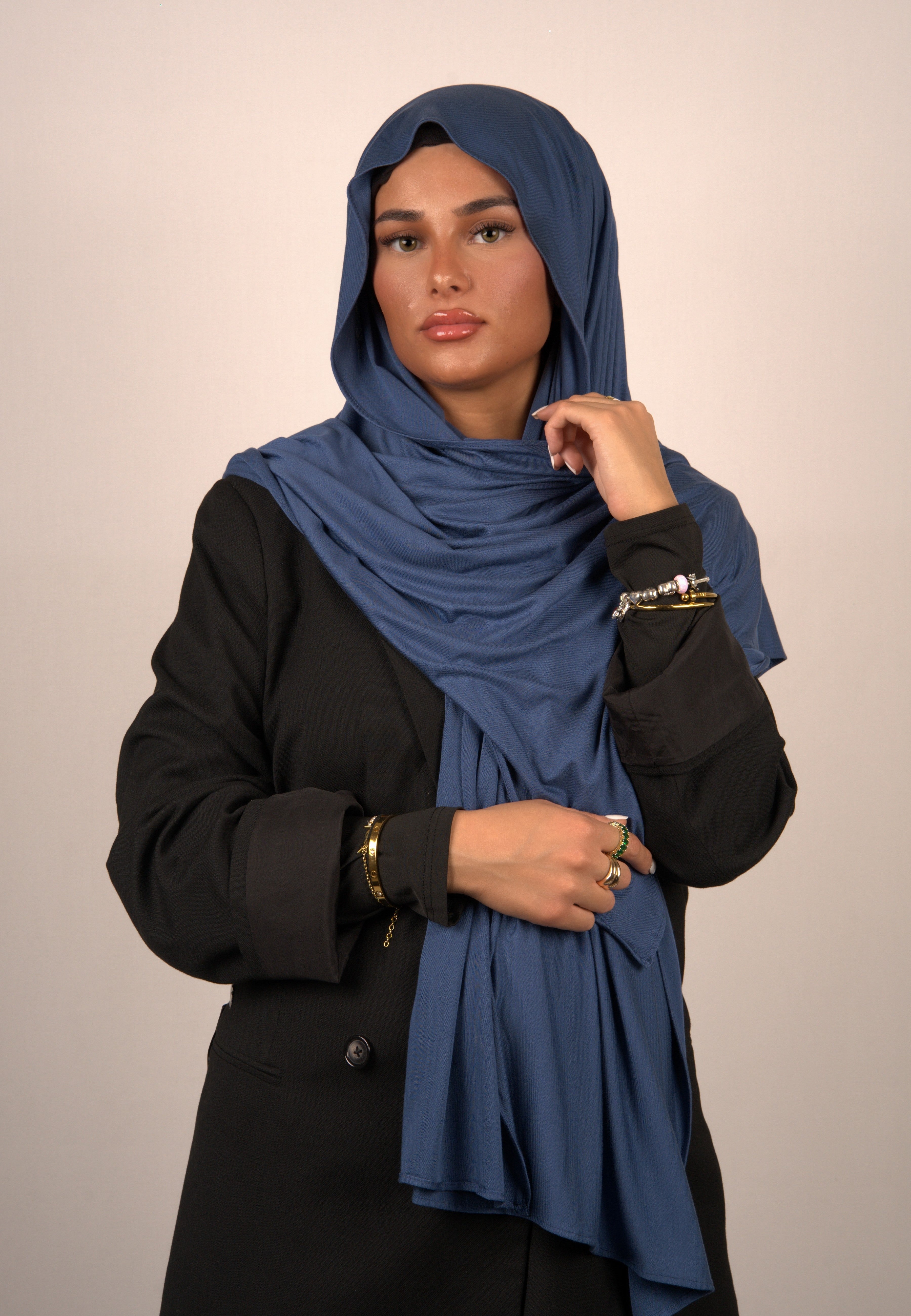 Cotton Premium Jersey Midnight Blue