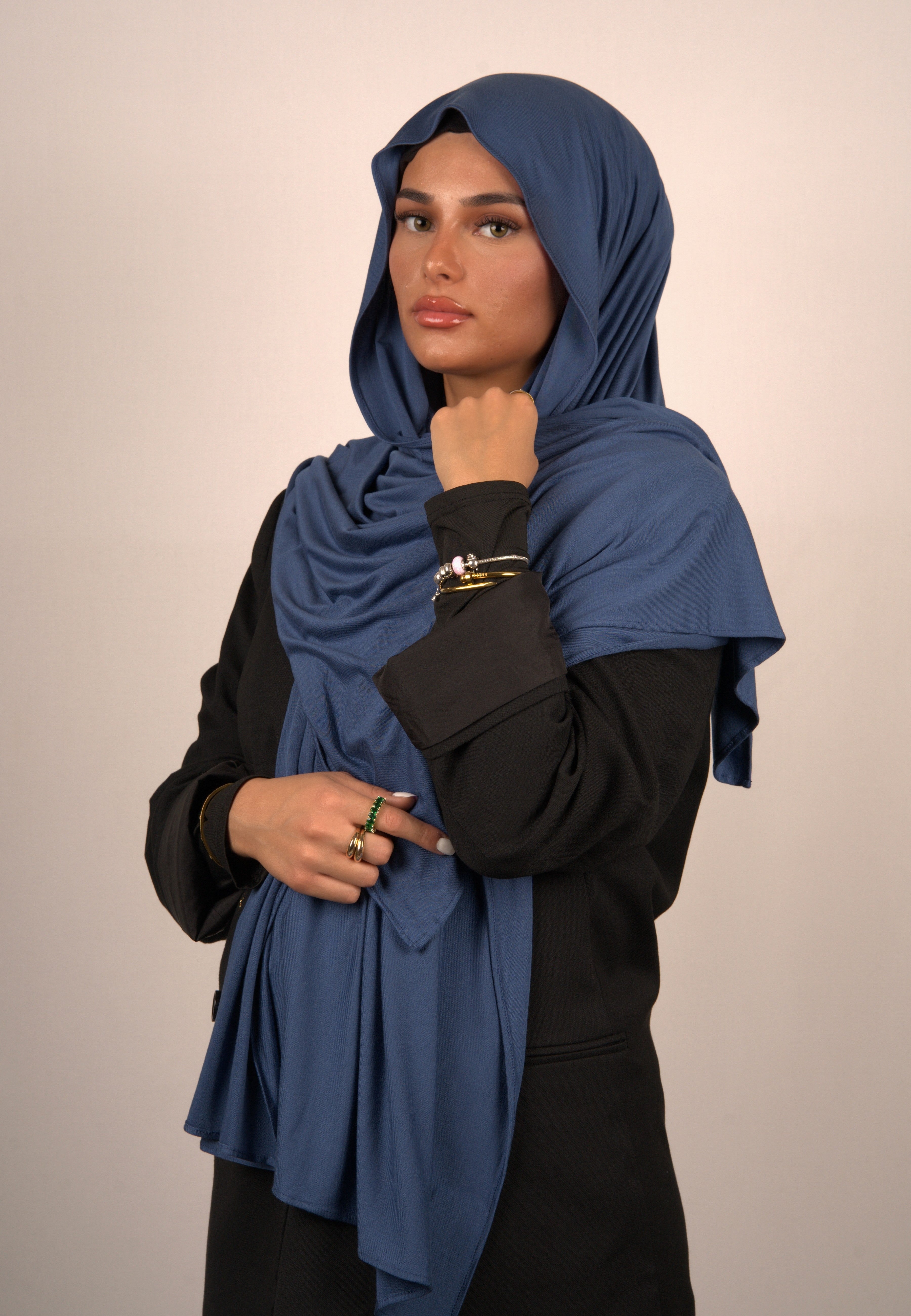 Cotton Premium Jersey Midnight Blue