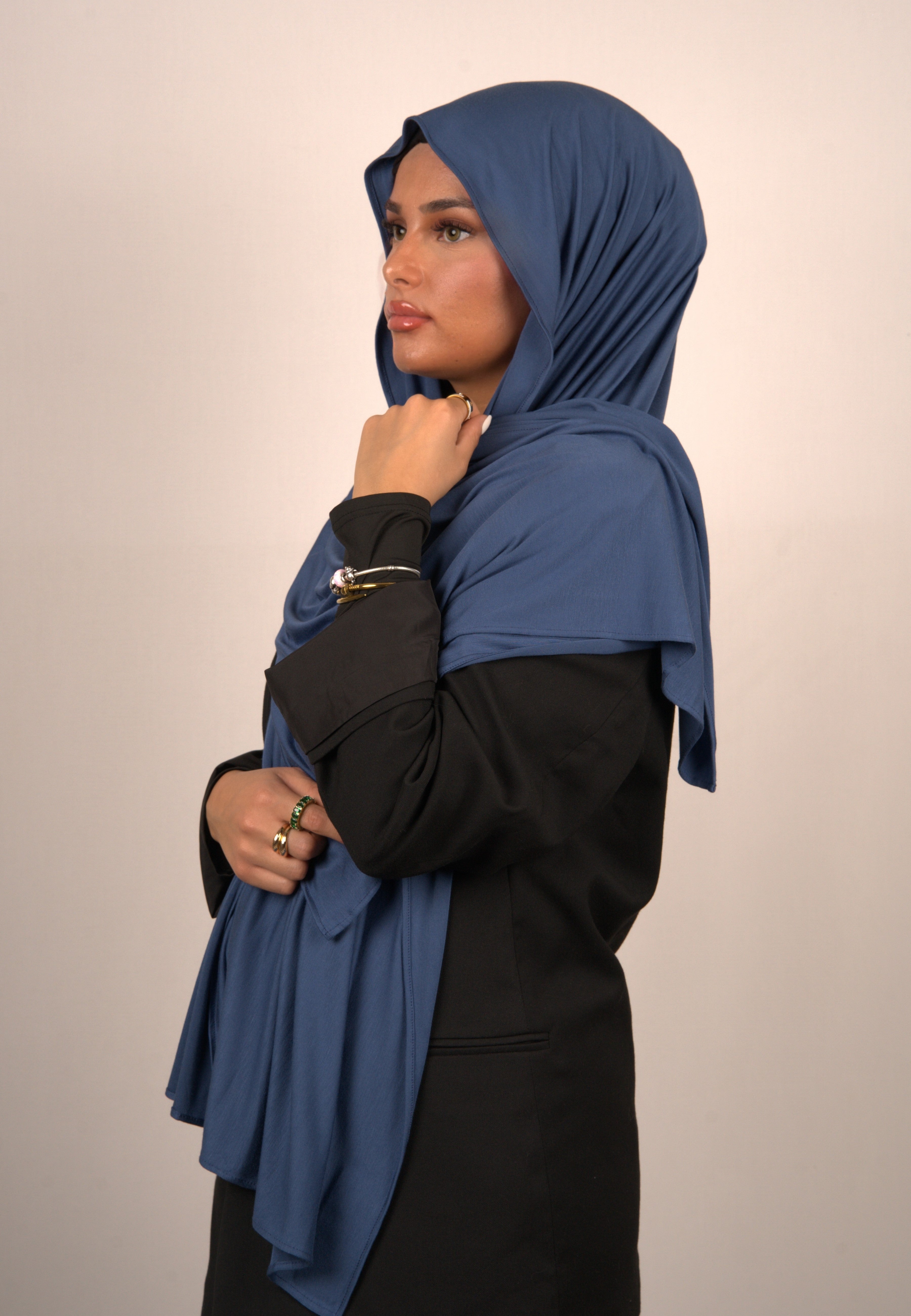 Cotton Premium Jersey Midnight Blue
