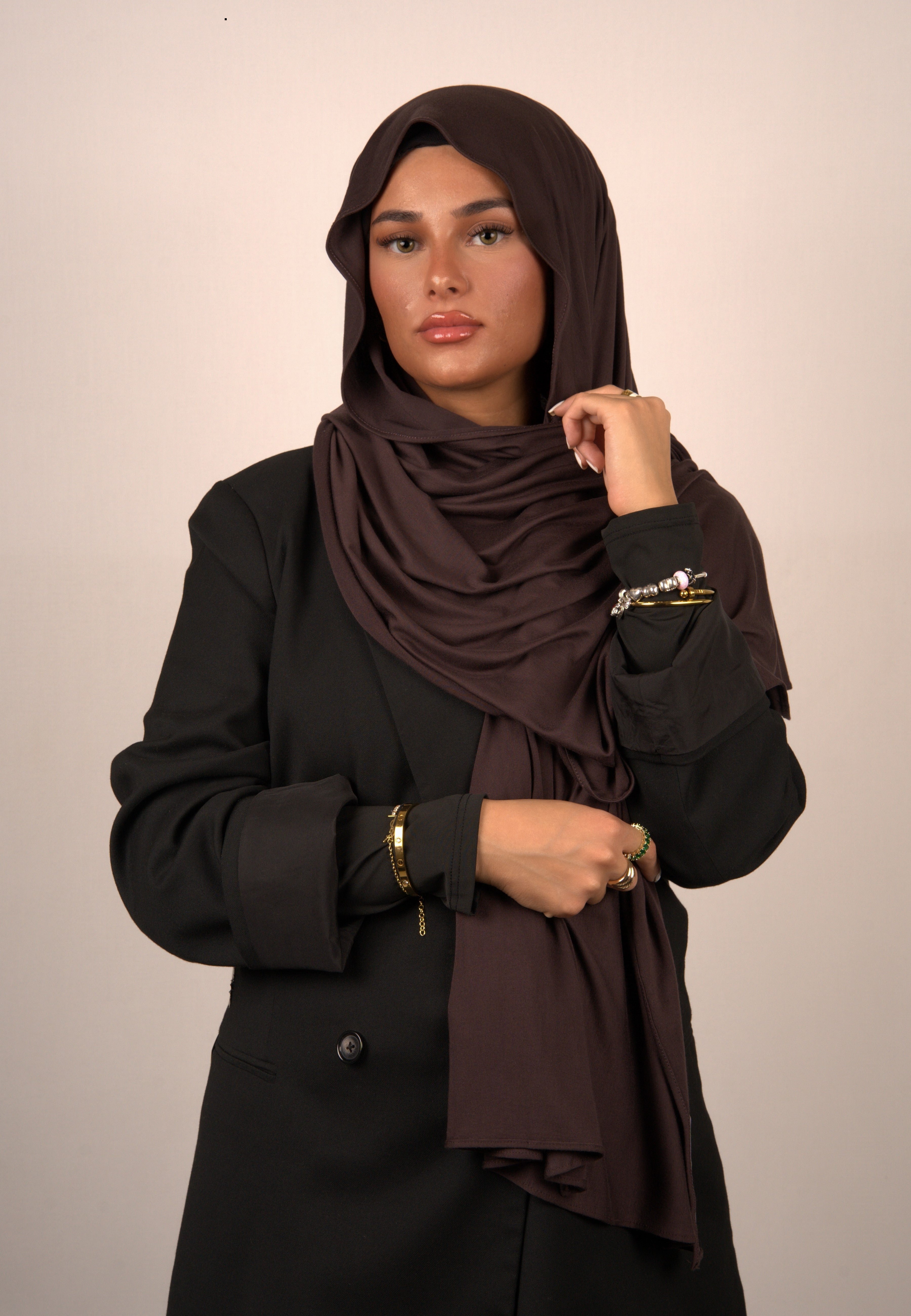 Cotton Premium Jersey Umber