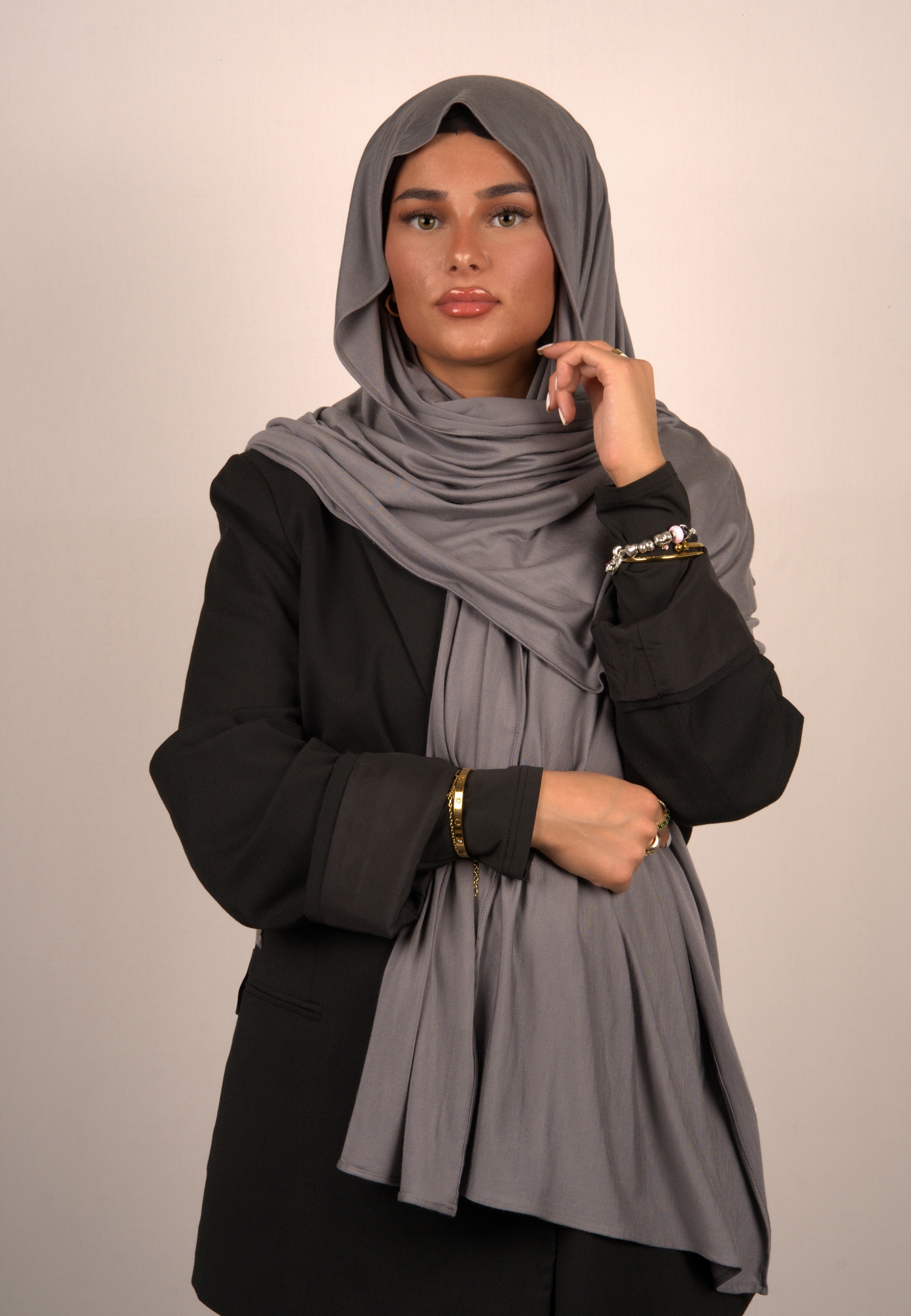 Cotton Premium Jersey Dark Gray