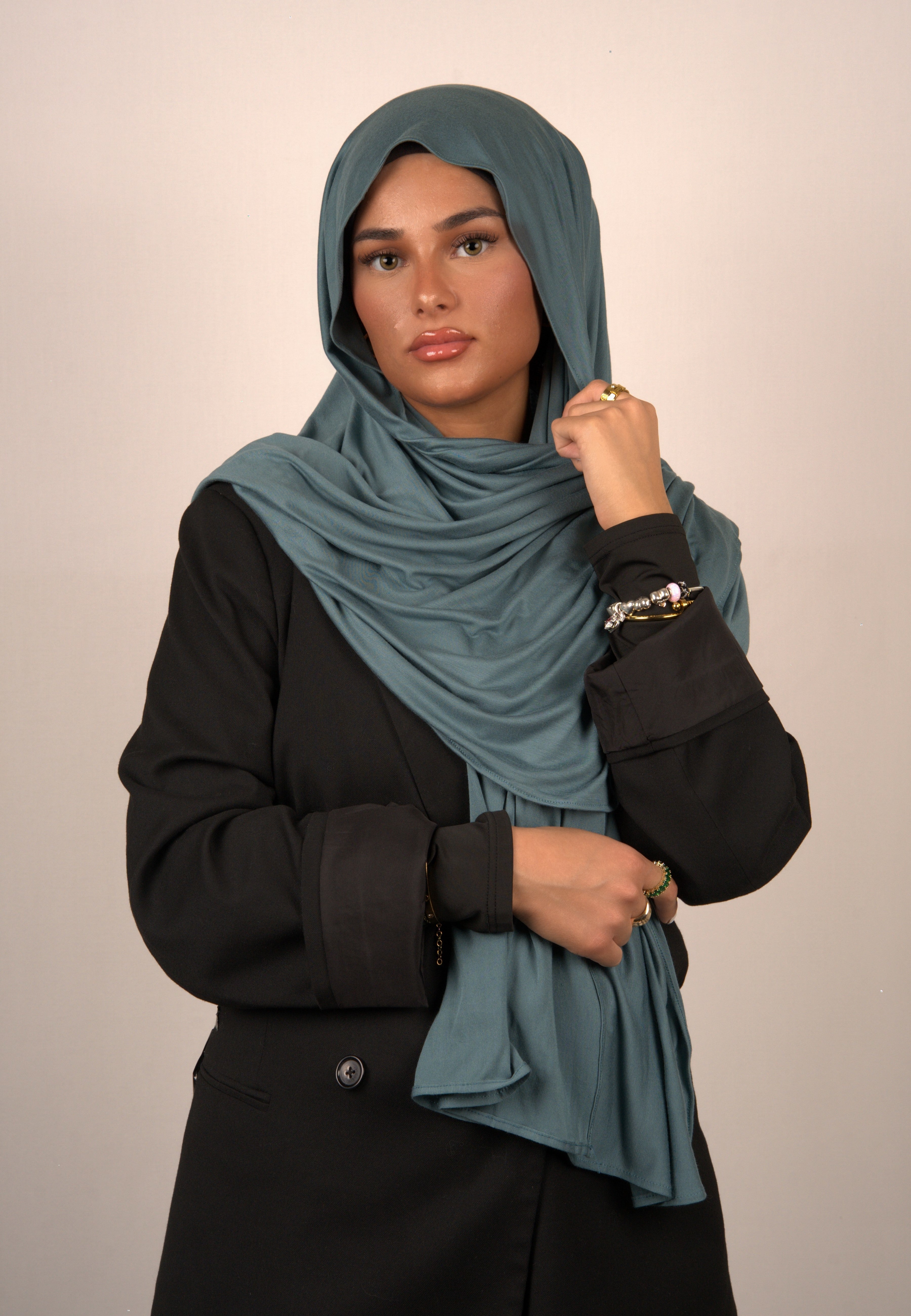 Cotton Premium Jersey Cadet Blue