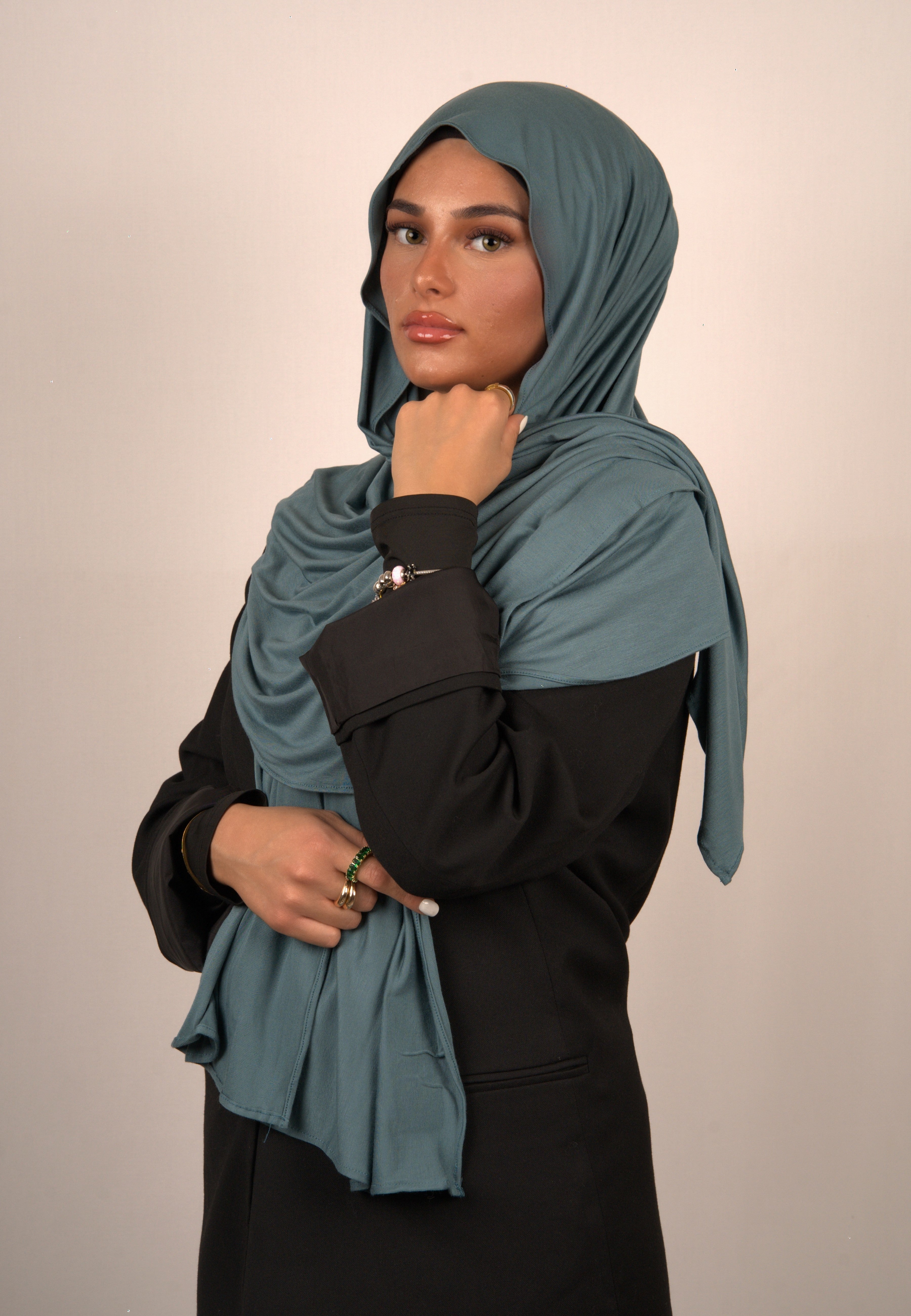 Cotton Premium Jersey Cadet Blue