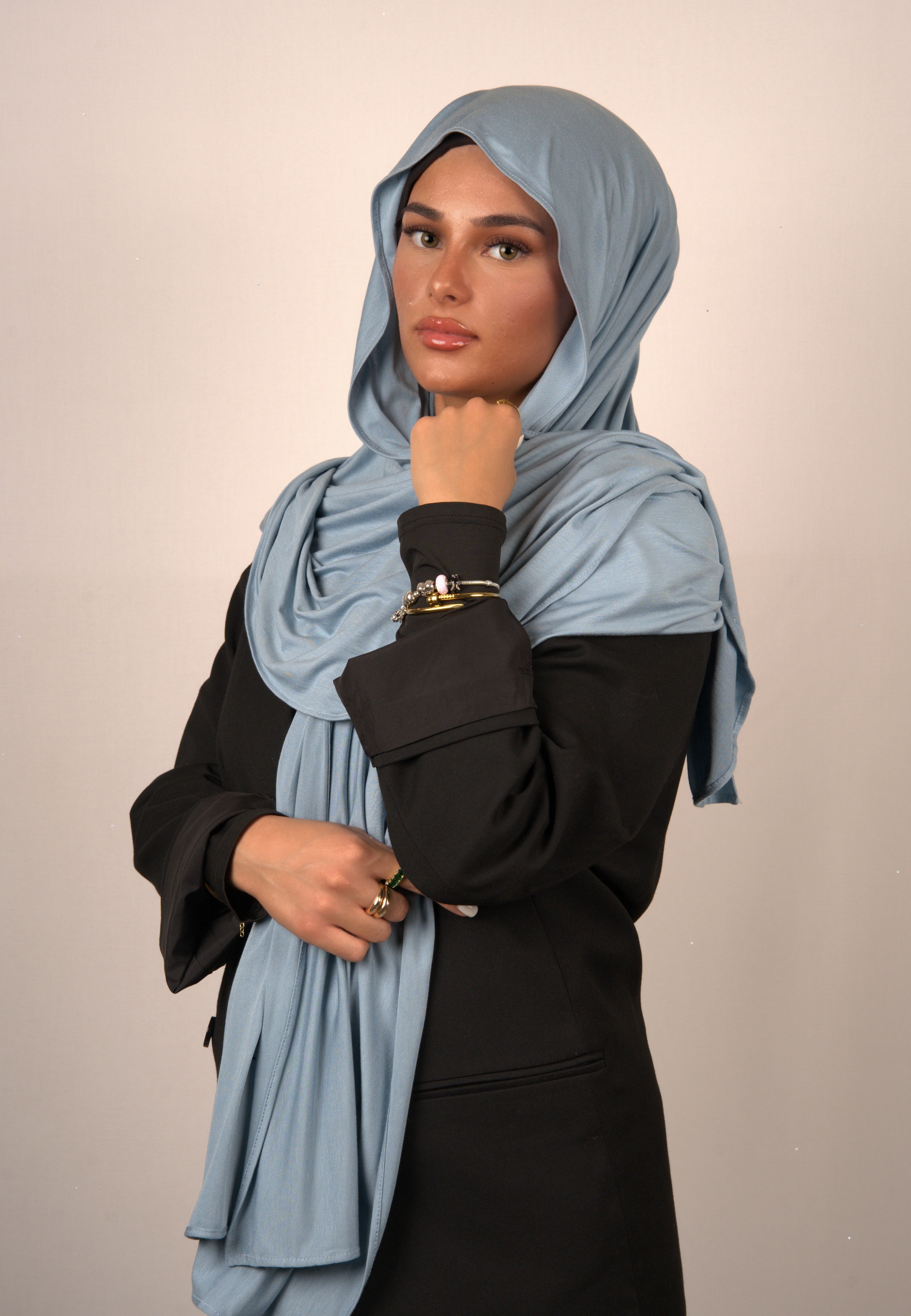 Cotton Premium Jersey Light Blue