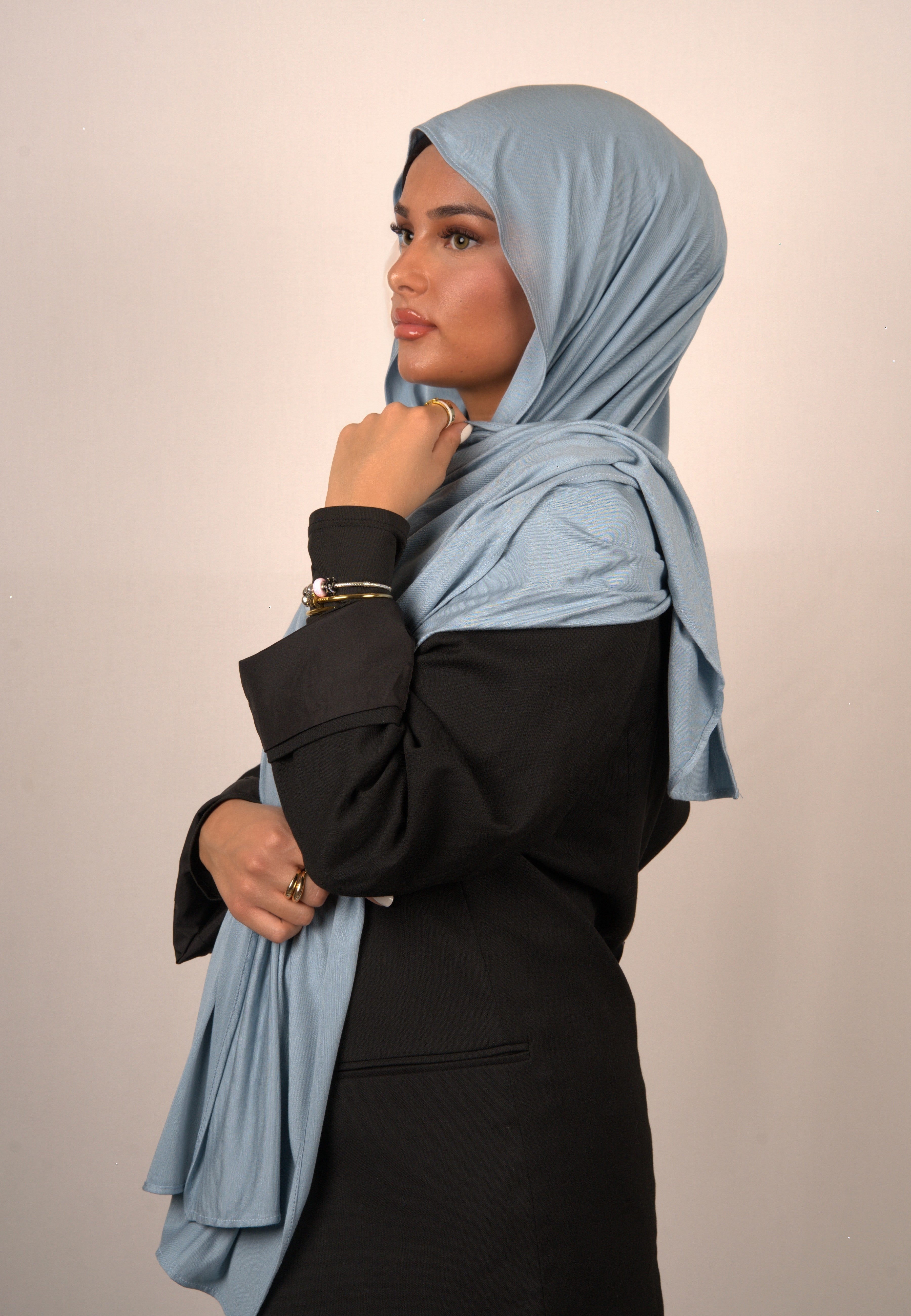 Cotton Premium Jersey Light Blue
