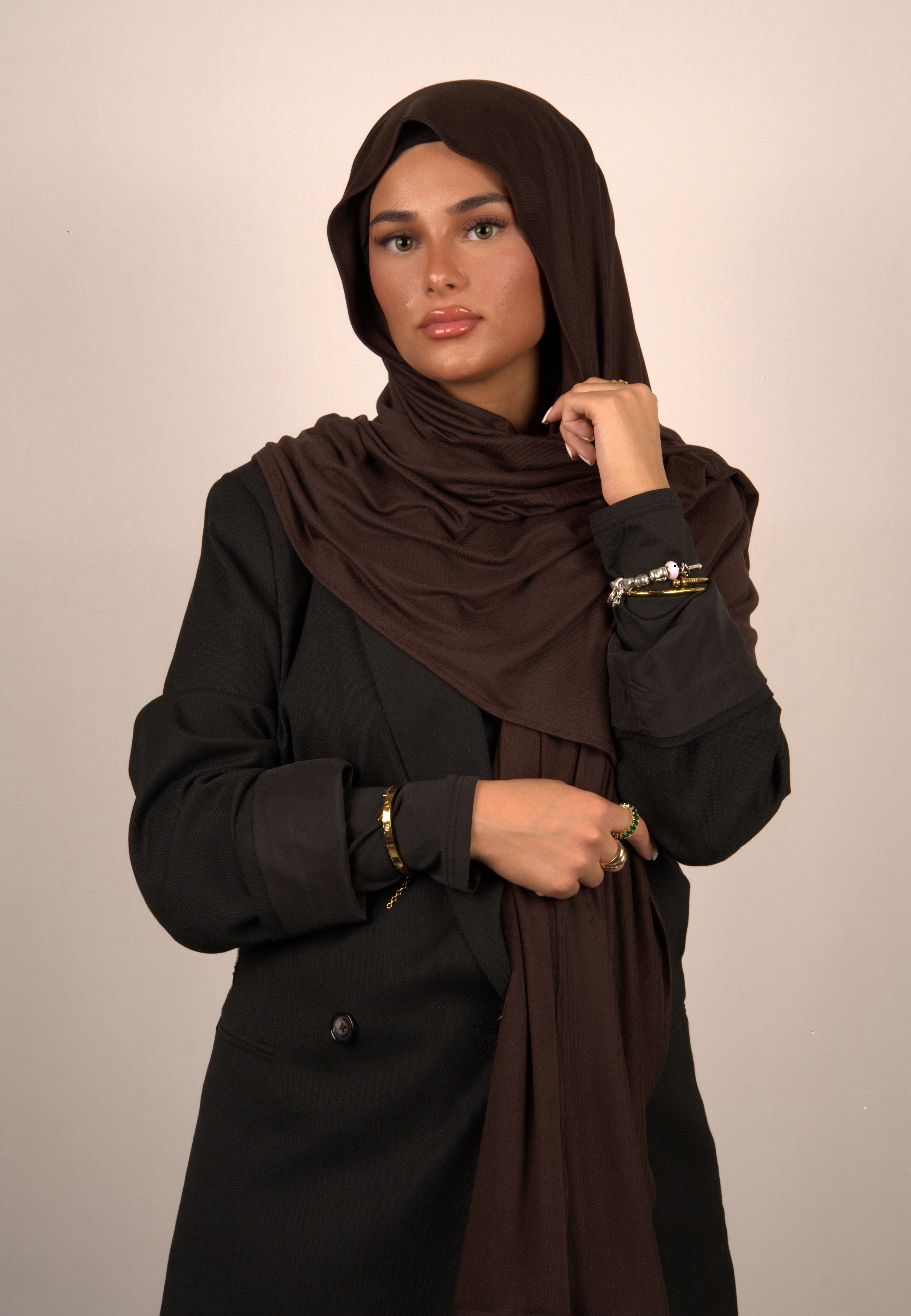 Cotton Premium Jersey Brown