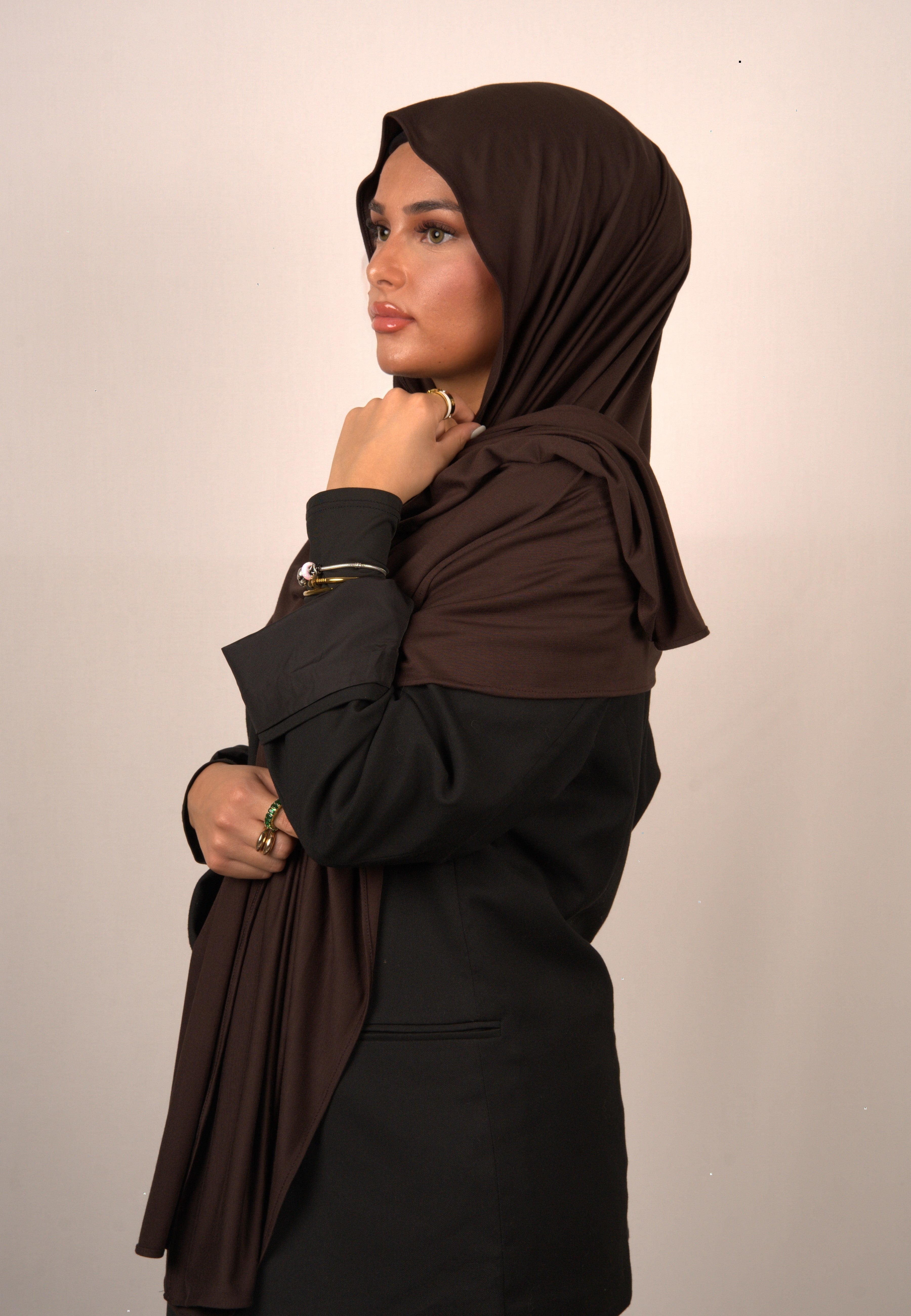 Cotton Premium Jersey Brown