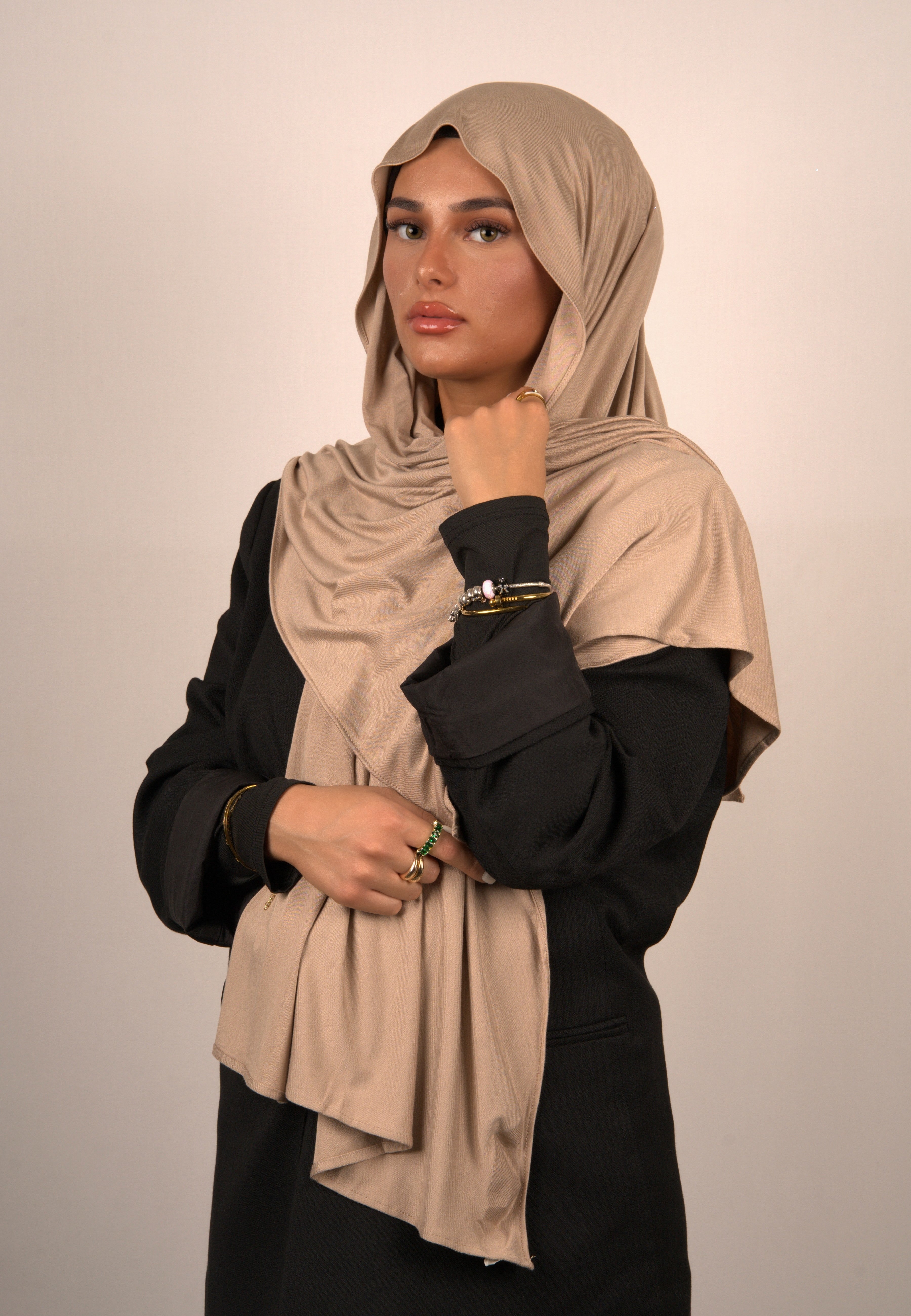 Cotton Premium Jersey Wheat