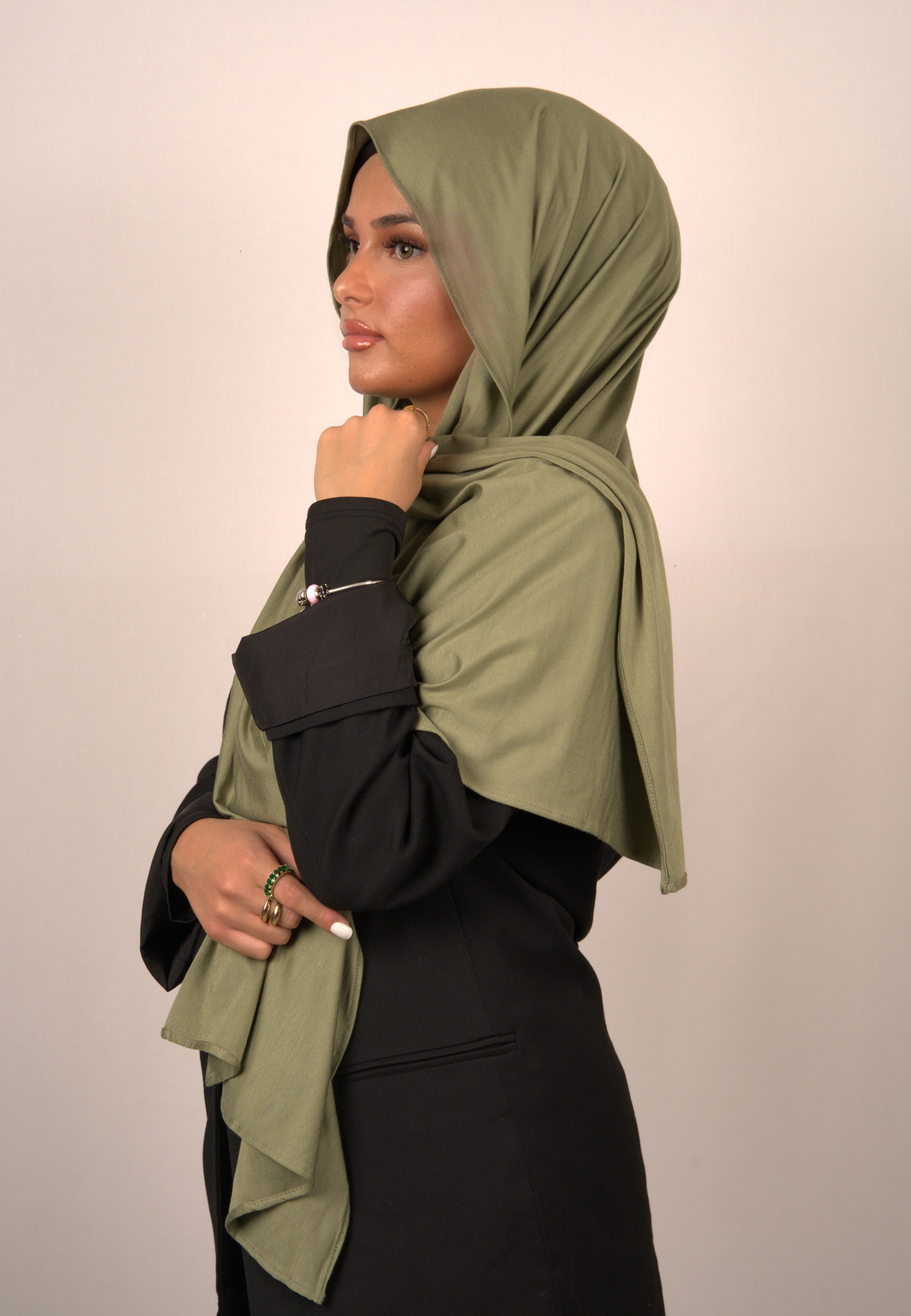 Cotton Premium Jersey Dark Sea Green
